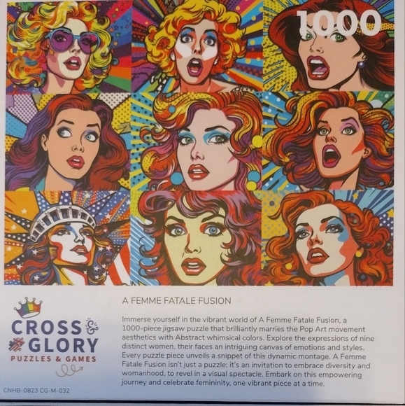 Cross & Glory Femme Fatale Fusion Puzzle - Picture 2 of 4